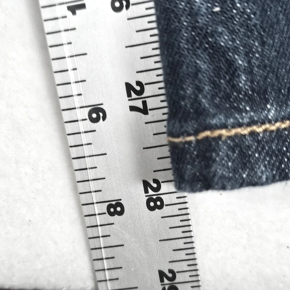 Levis 501 Original Fit Jeans Mens 38x30 Dk Wash Blue Denim Button Fly 005010000 - Picture 10 of 12